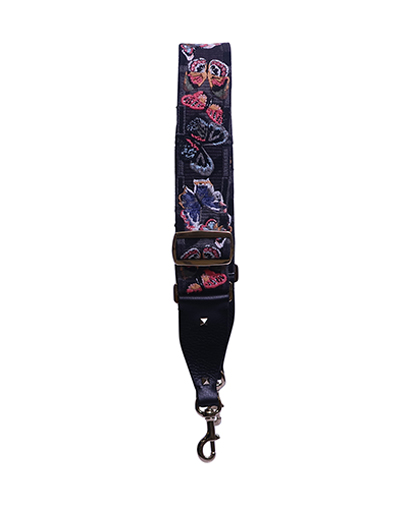 Valentino Camubutterlfy Guitar Strap, front view
